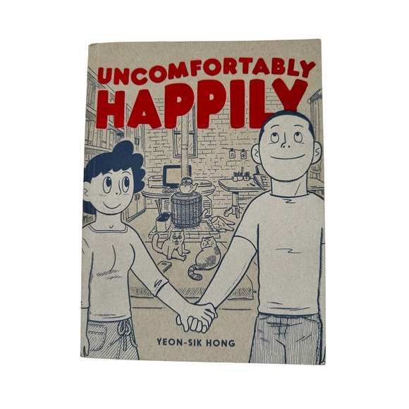 Drawn & Quarterly Other - Drawn & Quarterly Uncomfortably Happily Graphic Novel Yeon-Sik Hong Memoir Book